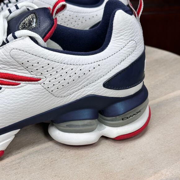 Reebok New England Patriots Men’s Size 10 RB 706 FLU Sneakers White Navy NEW NIB - Picture 6 of 15